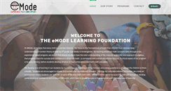 Desktop Screenshot of emodefoundation.org