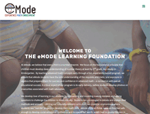 Tablet Screenshot of emodefoundation.org